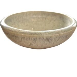 ANTHROPOLOGIE FAUX MARBLE TRINKET DISH BOWL HOME DECOR MINIMALIST MODERN